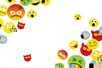 Floating emojis | Free stock vector - 584108
