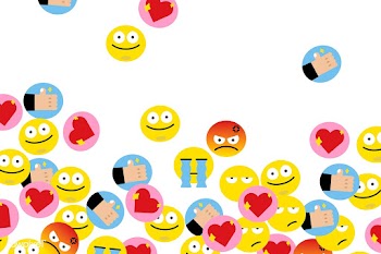 Floating emojis | Free stock vector - 584110