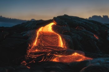 floating lava