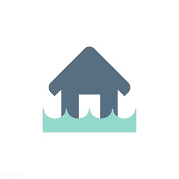 Flood flooding design | Free stock vector - 396719