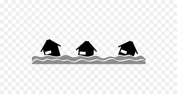 Flood Illustration Disaster Drawing Pictogram - flooded pictogram 