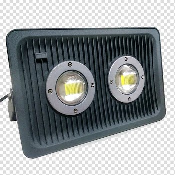 Floodlight Light-emitting diode LED lamp Recessed light, Tunnel floodlight flood light transparent background PNG clipart
