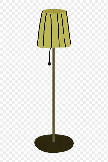 Floor lamp png sticker, home | Free PNG - rawpixel
