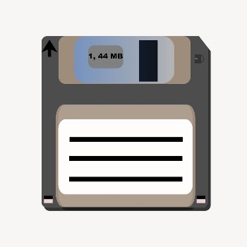 Floppy disk clipart, illustration psd. | Free PSD - rawpixel