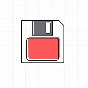 Floppy disk icon vector illustration | Free stock vector - 16562