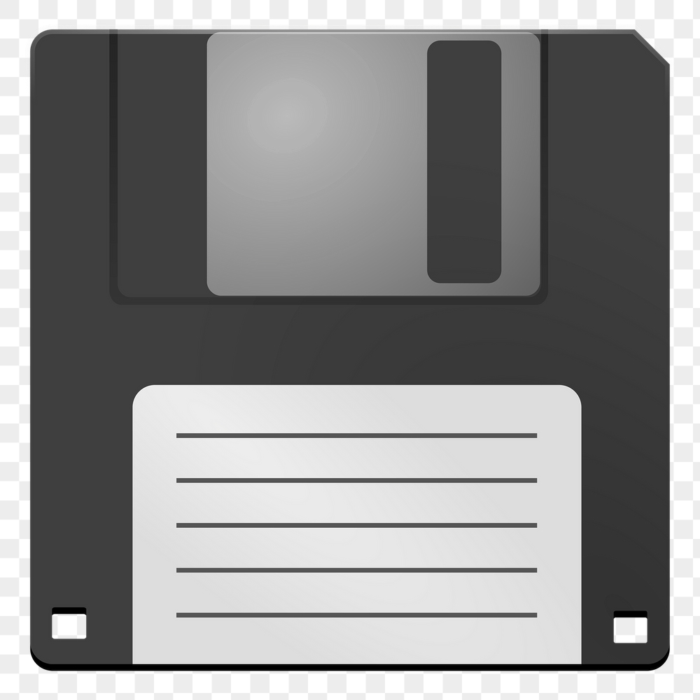 Floppy disk png sticker, data | Free PNG - rawpixel