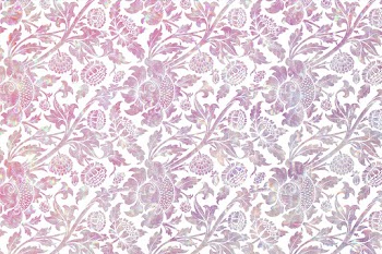 Flora holographic pattern remix from artwork by William Morris