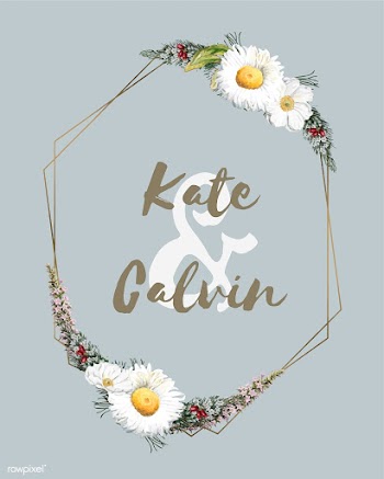 Flora wedding invitation card mockup vector | Free stock vector - 518931