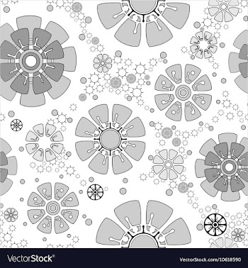 Floral-1 vector image