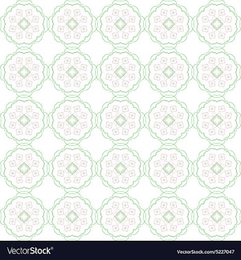 Floral abstract seamless pattern vector image