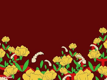 Floral and colorful feministic wallpaper vect.. | Free stock vector - 487514