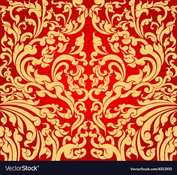 Floral art vector image