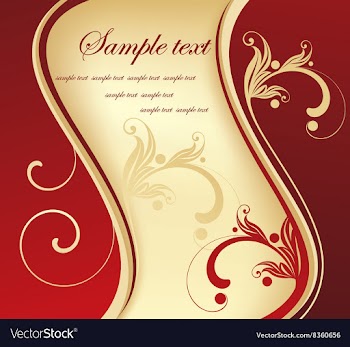 Floral Backdrop with Text Space vector image