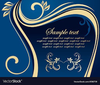 Floral Backdrop with Text Space vector image