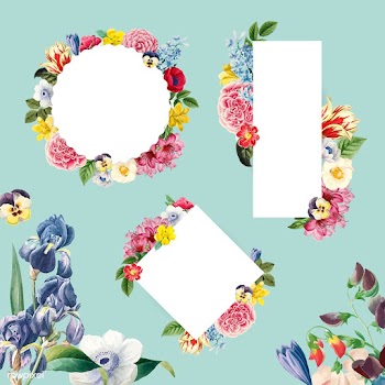 Floral background illustration | Free stock vector - 564211