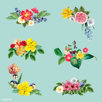 Floral background illustration | Free stock vector - 564265