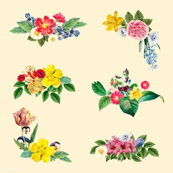 Floral background illustration | Free stock vector - 564308