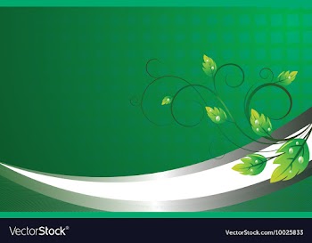 Floral background vector image