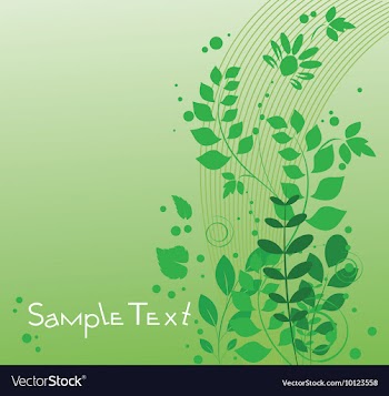 Floral background vector image
