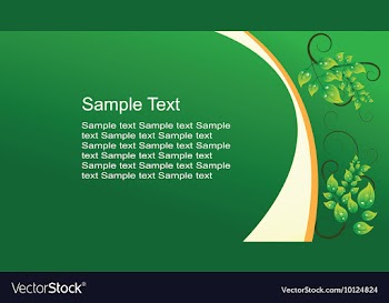 Floral background vector image