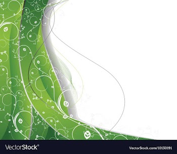 Floral background vector image
