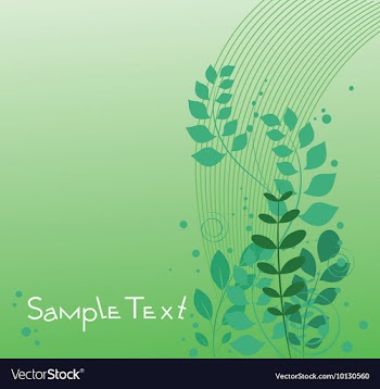 Floral background vector image
