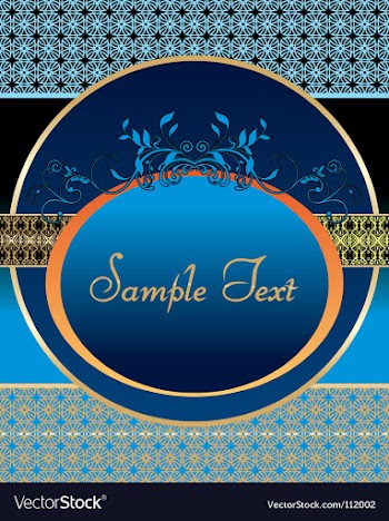 Floral background vector image