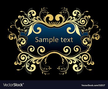 Floral background vector image