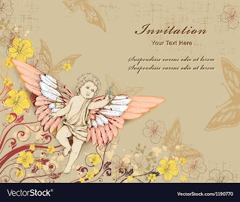 Floral background vector image