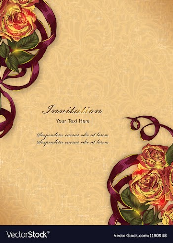 Floral background vector image