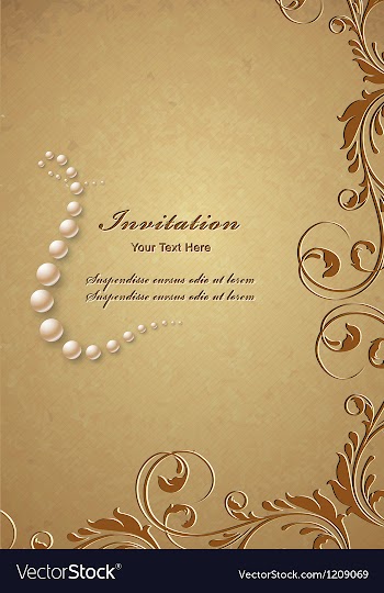Floral background vector image