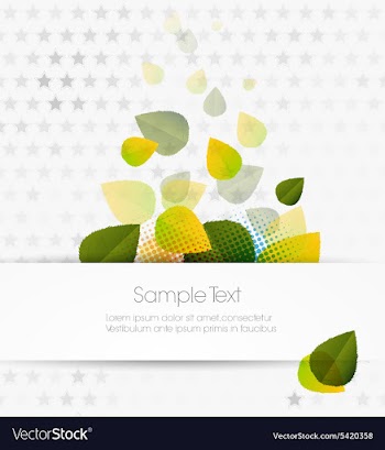 Floral background vector image