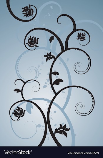  					Floral background vector image														