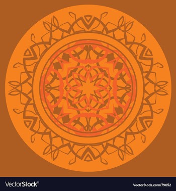 Floral background vector image
