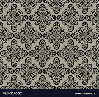 Floral background vector image