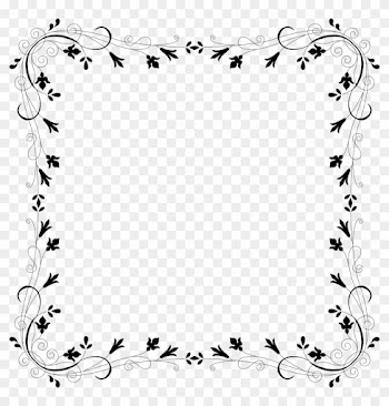 Floral Border Extended 4 - Floral Border Png Icon