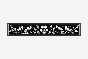 Floral border hand drawn illustration. | Free Photo - rawpixel