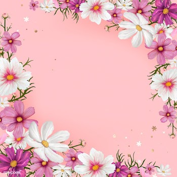 Floral border mockup illustration | Free stock vector - 562846