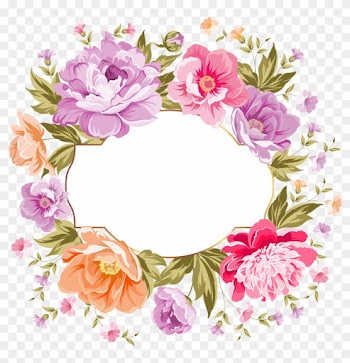 Floral Border - Twisted Envy Q Floral Letter Border Initial Novelty