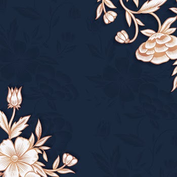 Floral border with copy space | Free stock vector - 558192
