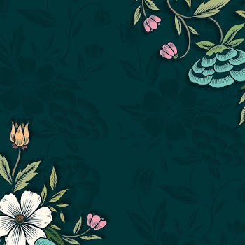 Floral border with copy space | Free stock vector - 558203