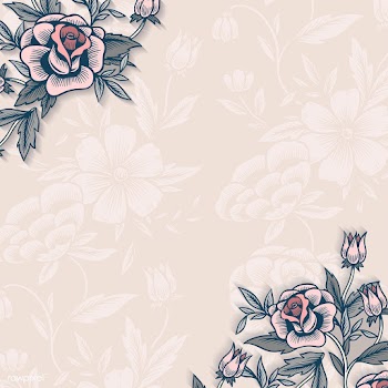 Floral border with copy space | Free stock vector - 558204