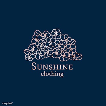Floral clothing logo design | Free stock vector - 591890