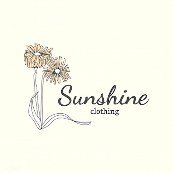 Floral clothing logo design | Free stock vector - 591897