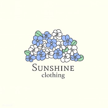 Floral clothing logo design | Free stock vector - 591909