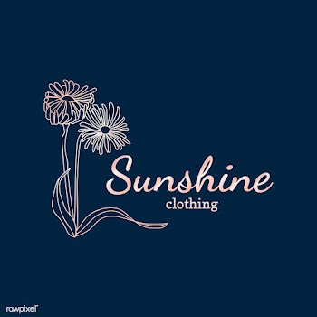 Floral clothing logo design | Free stock vector - 591911