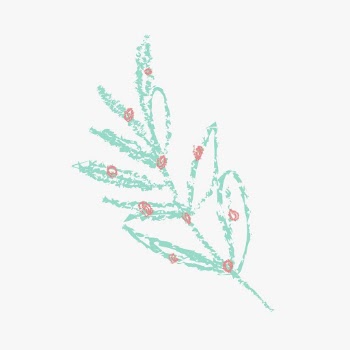 Floral crayon sticker, abstract hand | Free PSD - rawpixel