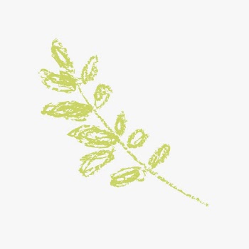 Floral crayon sticker, abstract hand | Free PSD - rawpixel