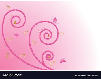 Floral decoration vector image