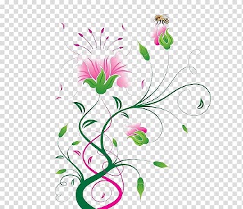 Floral design Abstract art Flower, flower transparent background PNG clipart
